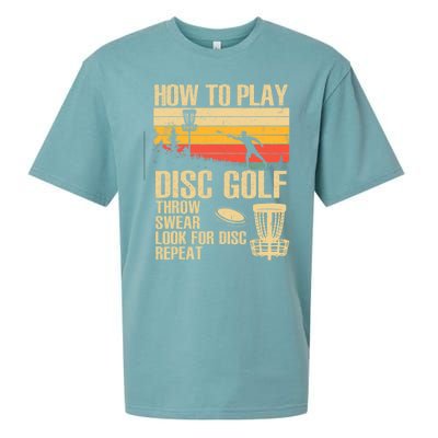 Disc Golf Design Disc Golfer Disc Golf Player Sueded Cloud Jersey T-Shirt