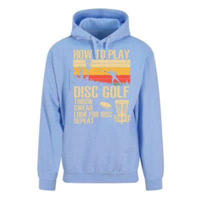 Disc Golf Design Disc Golfer Disc Golf Player Unisex Surf Hoodie