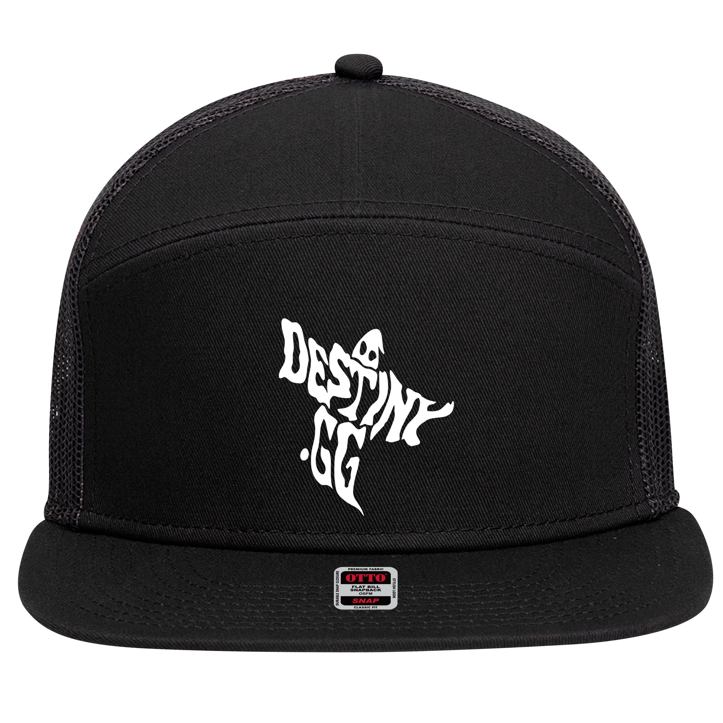 Destiny Gg 7 Panel Mesh Trucker Snapback Hat