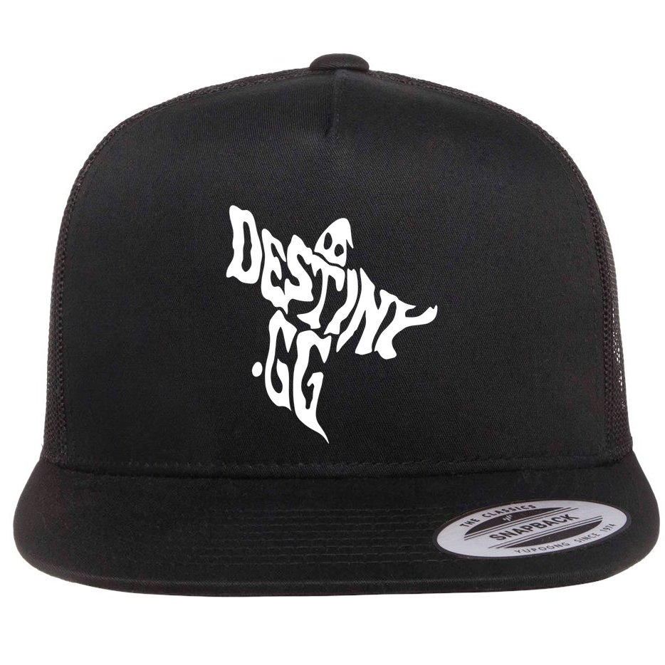 Destiny Gg Flat Bill Trucker Hat