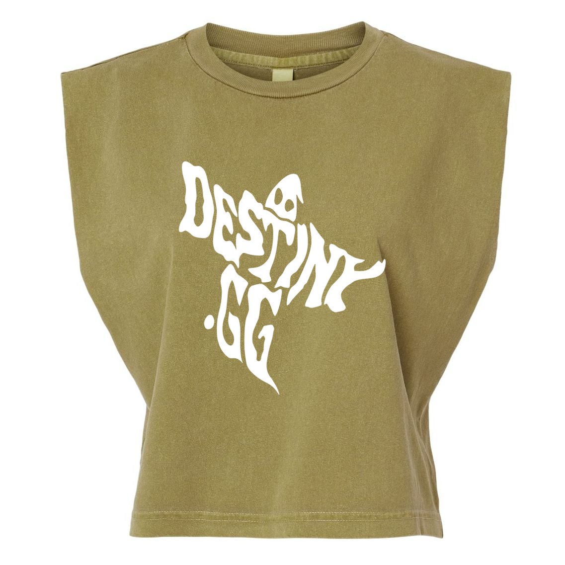 Destiny Gg Garment-Dyed Women's Muscle Tee