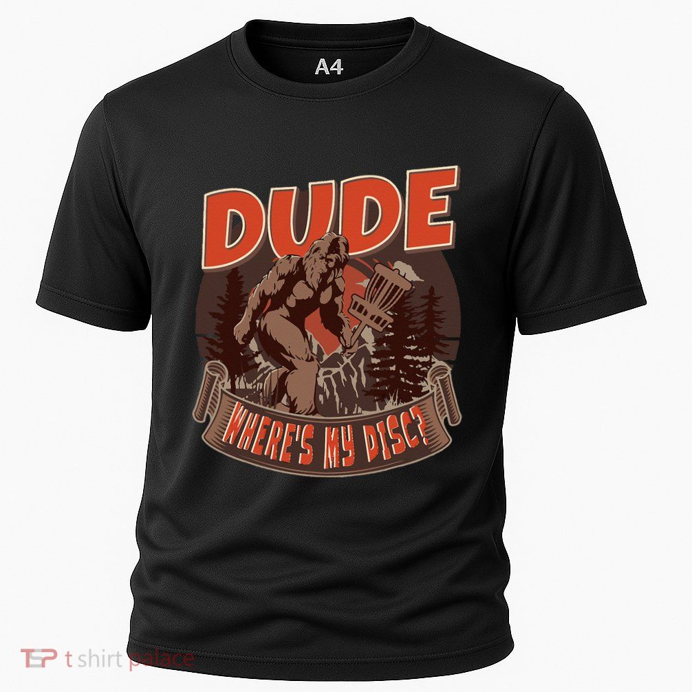 Disc Golf Dude Where's My Disc II Performance Shirt