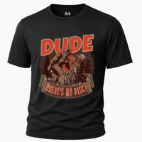 Disc Golf Dude Where's My Disc II Cooling Performance Crew T-Shirt