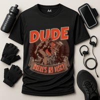 Disc Golf Dude Where's My Disc II Cooling Performance Crew T-Shirt