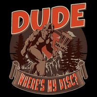 Disc Golf Dude Where's My Disc II Cooling Performance Crew T-Shirt