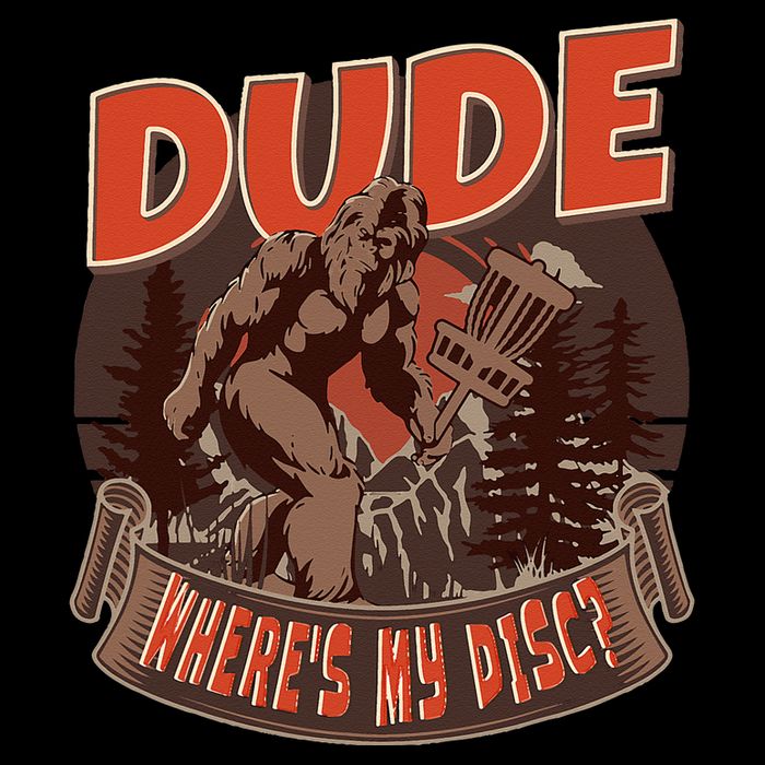 Disc Golf Dude Where's My Disc II Cooling Performance Crew T-Shirt