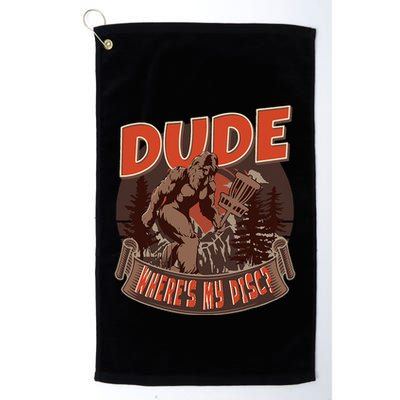 Disc Golf Dude Where's My Disc II Golf Towel