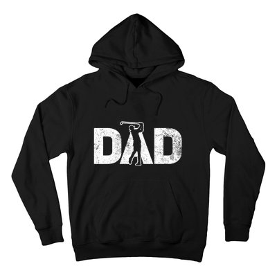 Dad Golf Daddy Golfer Gift For Father's Day Hoodie