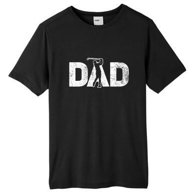 Dad Golf Daddy Golfer Gift For Father's Day Tall Fusion ChromaSoft Performance T-Shirt