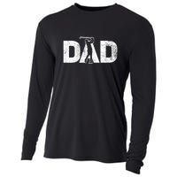 Dad Golf Daddy Golfer Gift For Father's Day Cooling Performance Long Sleeve Crew