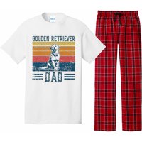 Dog Golden Dad Vintage Golden Retriever Dad Pajama Set