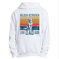 Dog Golden Dad Vintage Golden Retriever Dad Urban Pullover Hoodie