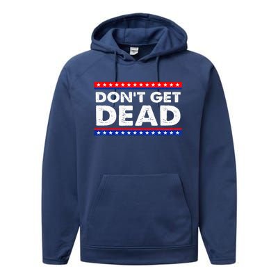 Dont Get Dead Performance Fleece Hoodie