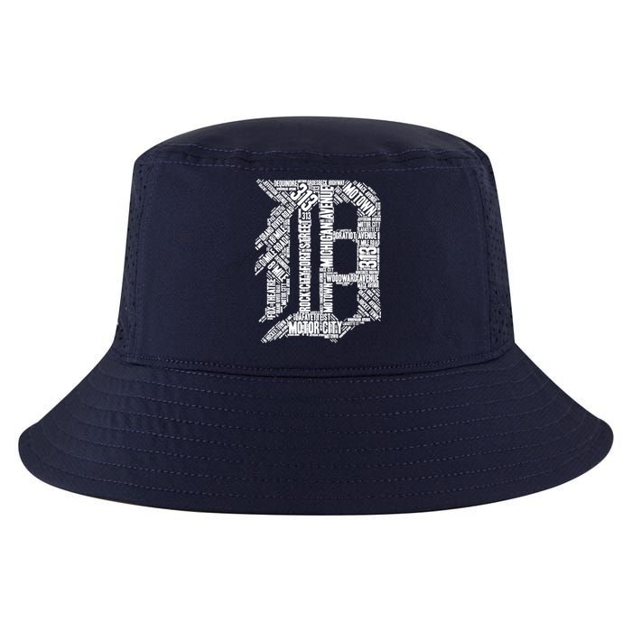 Detroit Graphic D Cool Comfort Performance Bucket Hat