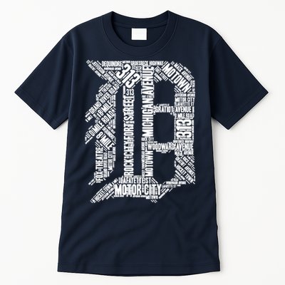 Detroit Graphic D Tall T-Shirt