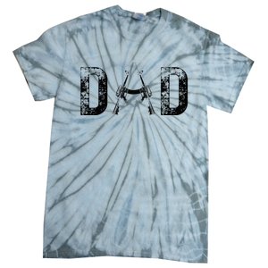 Dad Gifts DAD Military Dad Hunting Dad Father's Day Tie-Dye T-Shirt