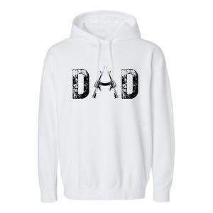 Dad Gifts DAD Military Dad Hunting Dad Father's Day Garment-Dyed Fleece Hoodie