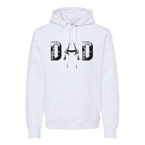 Dad Gifts DAD Military Dad Hunting Dad Father's Day Premium Hoodie