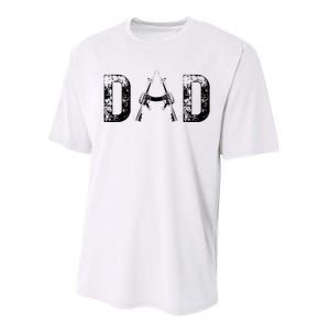 Dad Gifts DAD Military Dad Hunting Dad Father's Day Performance Sprint T-Shirt