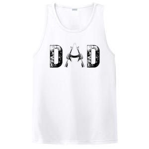 Dad Gifts DAD Military Dad Hunting Dad Father's Day PosiCharge Competitor Tank