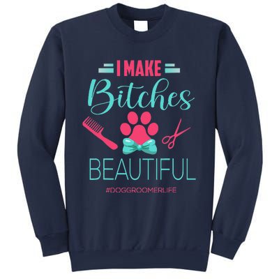 Dog Groomer Dog Grooming Outfit Funny Dog Groomer Gift Sweatshirt