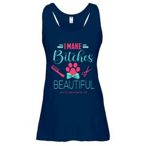 Dog Groomer Dog Grooming Outfit Funny Dog Groomer Gift Ladies Essential Flowy Tank