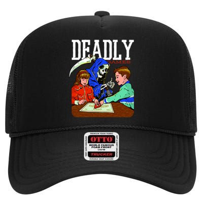 Deadly Games High Crown Mesh Back Trucker Hat