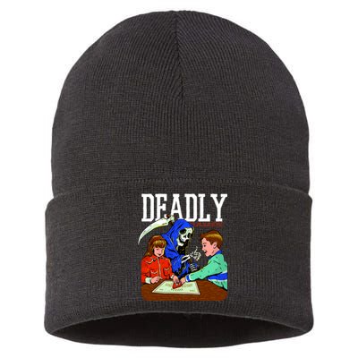 Deadly Games Sustainable Knit Beanie