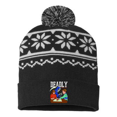 Deadly Games USA-Made Snowflake Beanie