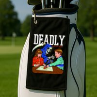 Deadly Games Golf Towel