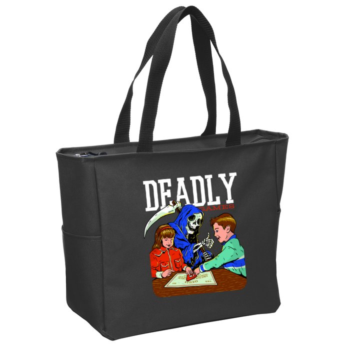 Deadly Games Zip Tote Bag