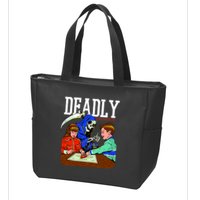 Deadly Games Zip Tote Bag
