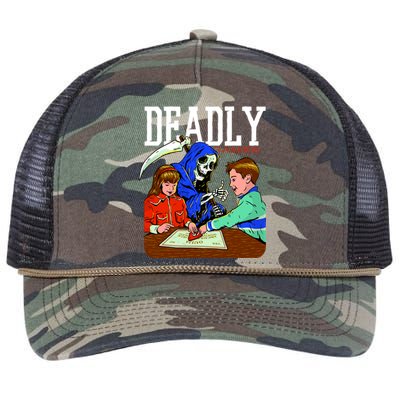 Deadly Games Retro Rope Trucker Hat Cap