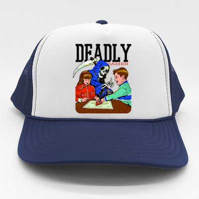 Deadly Games Trucker Hat