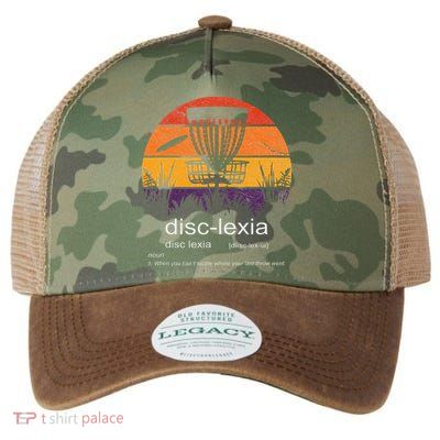 Disc Golf disclexia disc golf meme funny disc golf Legacy Tie Dye Trucker Hat