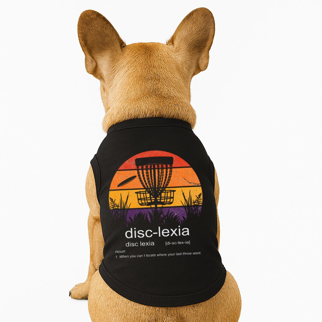 Disc Golf disclexia disc golf meme funny disc golf Doggie Tank