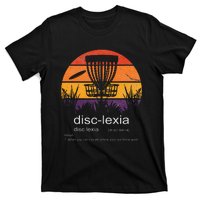 Disc Golf disclexia disc golf meme funny disc golf T-Shirt