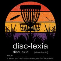 Disc Golf disclexia disc golf meme funny disc golf 16 in Basic Backpack