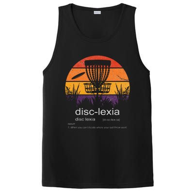 Disc Golf disclexia disc golf meme funny disc golf PosiCharge Competitor Tank