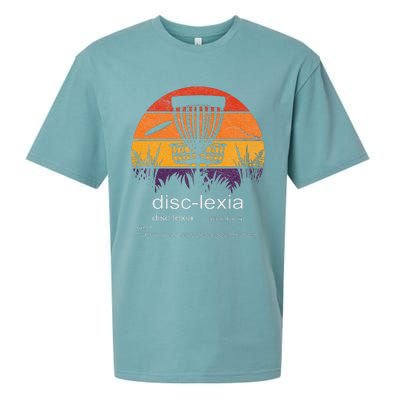 Disc Golf disclexia disc golf meme funny disc golf Sueded Cloud Jersey T-Shirt