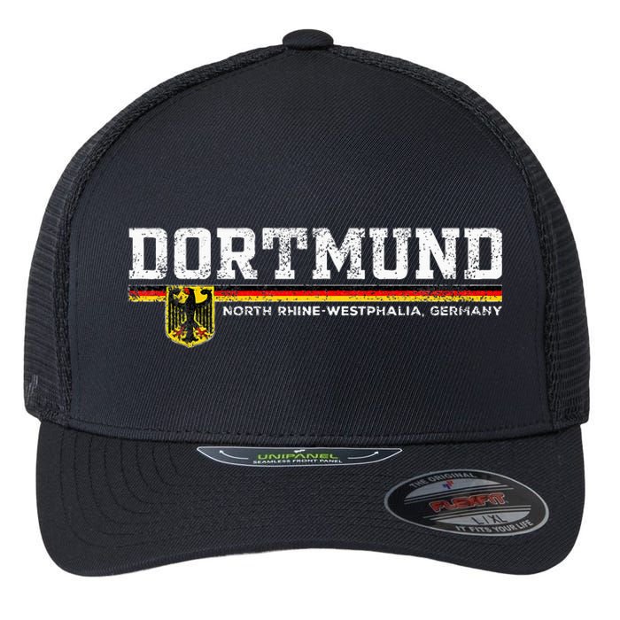 Dortmund Germany Deutschland Flexfit Unipanel Trucker Cap