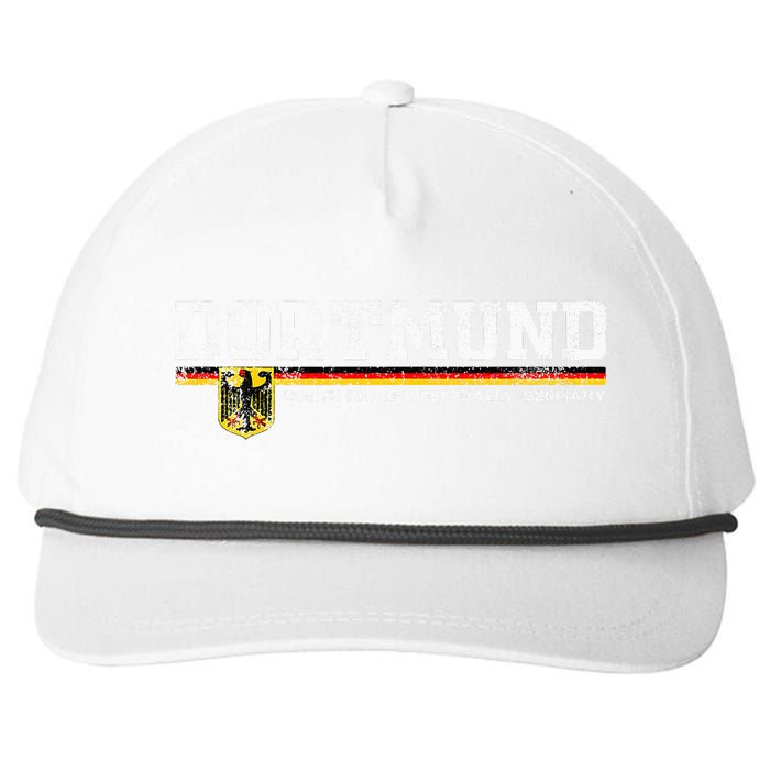 Dortmund Germany Deutschland Snapback Five-Panel Rope Hat