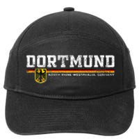 Dortmund Germany Deutschland 7-Panel Snapback Hat