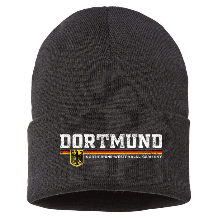 Dortmund Germany Deutschland Sustainable Knit Beanie