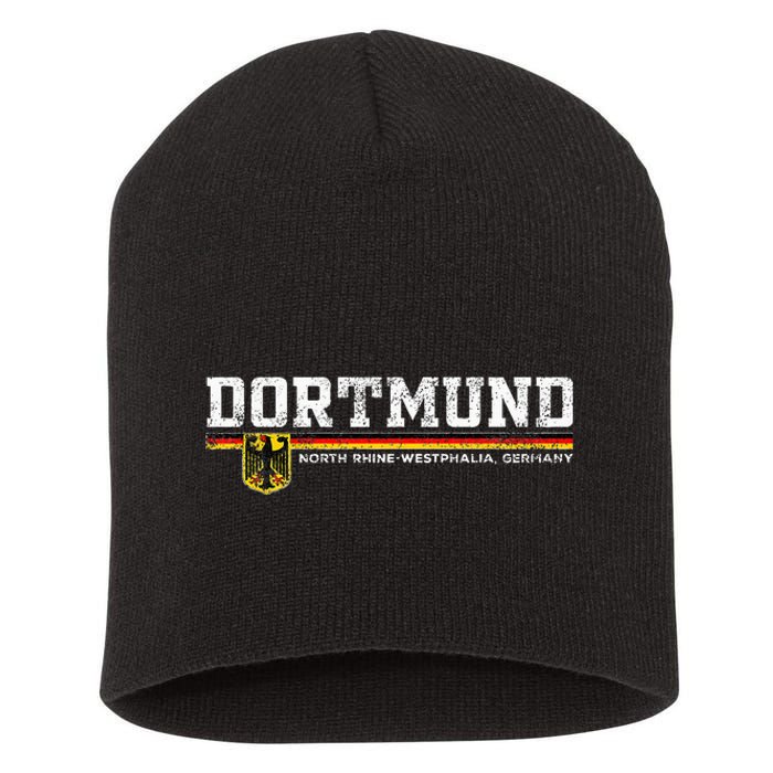 Dortmund Germany Deutschland Short Acrylic Beanie