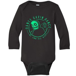 Dance Gavin Dance Merch We Own The Night Dance Gavin Dance Baby Long Sleeve Bodysuit