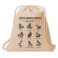 Ducks Guide Duck Lover Duck Guide Hunter Waterfowl Hunting Drawstring Bag