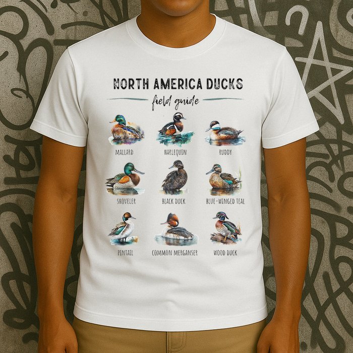 Ducks Guide Duck Lover Duck Guide Hunter Waterfowl Hunting T-Shirt