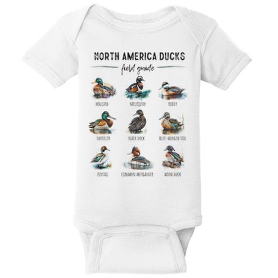 Ducks Guide Duck Lover Duck Guide Hunter Waterfowl Hunting Baby Bodysuit