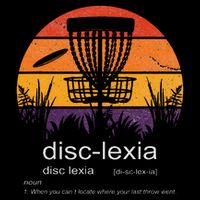 Disc Golf Disclexia Disc Golf Meme Funny Disc Golf Drawstring Bag